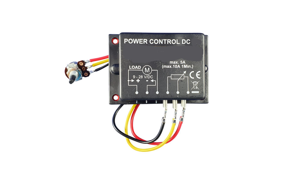 Leistungsregler mit Potentiometer 12/24 V DC