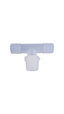 SHURflo 244-4428 - T-Stück 3/8" NPT-Male - 1/2" Barb