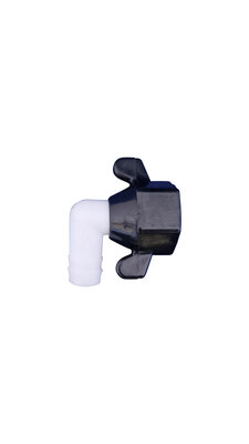 SHURflo 234-3926- Schlauchtülle mit Überwurfmutter 90° 1/2" Barb - 1/2" NPT-Female
