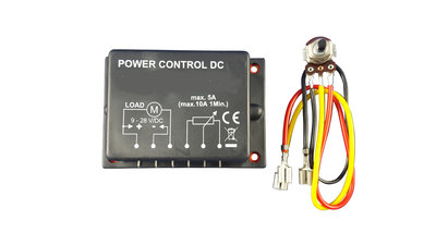 Leistungsregler mit Potentiometer 12/24 V DC max 20 A