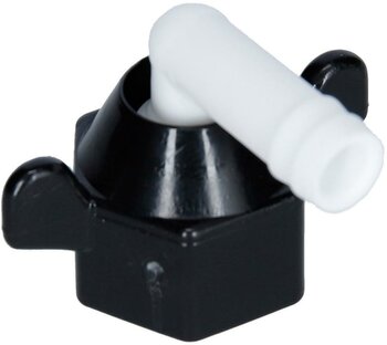 SHURflo 244-3926 - Schlauchtülle mit Überwurfmutter 90° 1/2" Barb - 1/2" NPT-Female