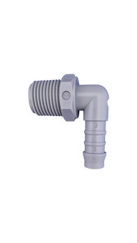 SHURflo 244-6126 - Einschraubschlauchtülle 90° 1/2" Barb - 1/2" NPT-Male